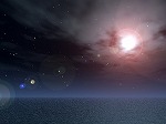 背景画像（固定） - 星空2